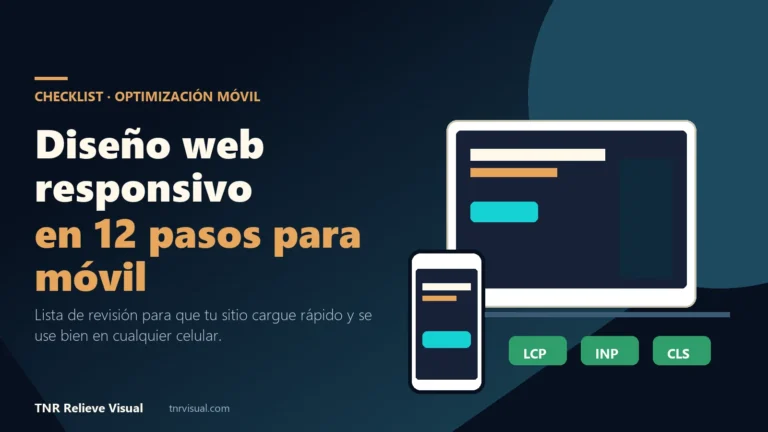 Diseño web responsivo: checklist de optimización móvil en 12 pasos