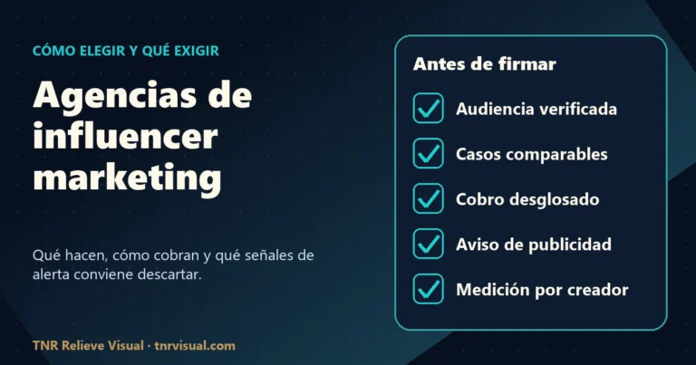 Agencias de influencer marketing: cómo elegir la correcta