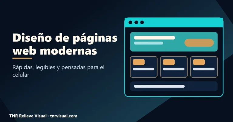 Diseño de páginas web modernas: 6 rasgos que sí importan